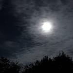 Moonlight over Cregrina, Powys